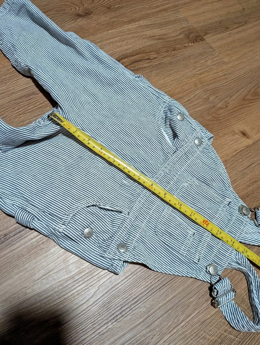 Baby Gap Vintage Striped Conductor Overalls 24-30 Months